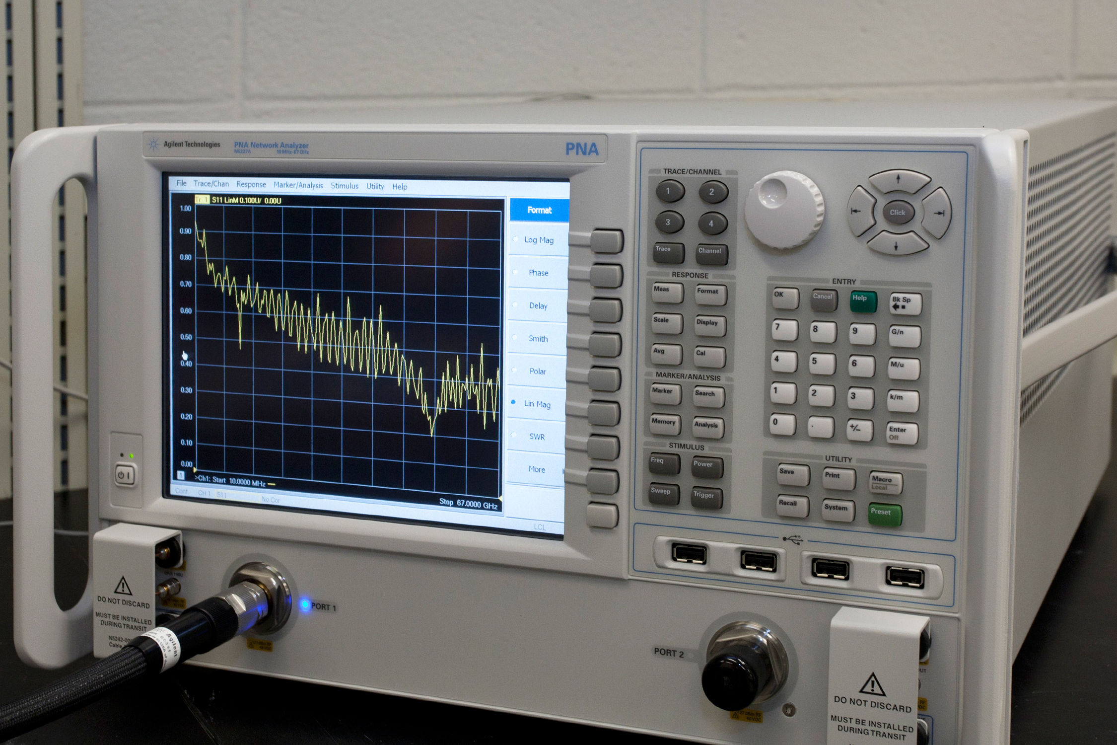 NDE Microwave Inspection Unit